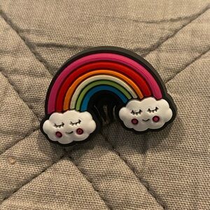 Rainbow Croc Charm NWOT